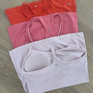 Lululemon Tanks 3 - size 8 (2 do not have tags)
